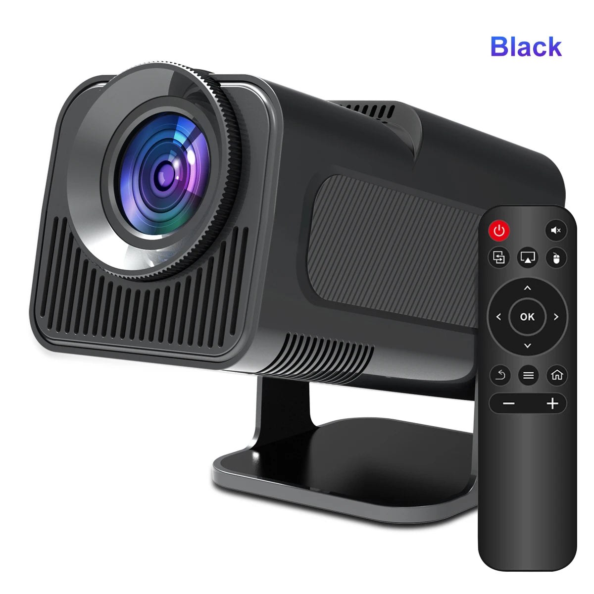 HY320 4K HD Projector with Android 11, WiFi 6, Allwinner H713, 390 ANSI Lumens, Bluetooth 5.0, 1920x1080P, Portable Outdoor Upgrade from HY300