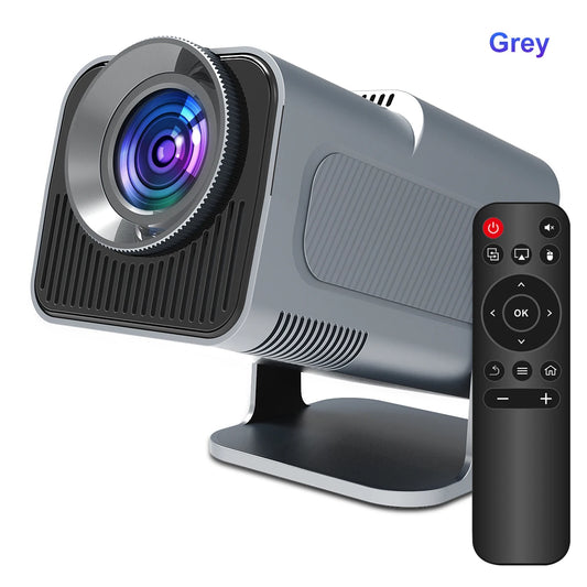 HY320 4K HD Projector with Android 11, WiFi 6, Allwinner H713, 390 ANSI Lumens, Bluetooth 5.0, 1920x1080P, Portable Outdoor Upgrade from HY300